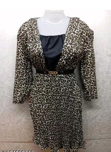 Tiger Print Midi