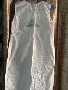 White Sleeveless Dress