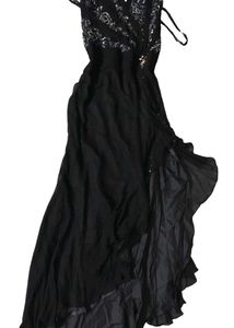 Vintage Pinteresty ethereal Beaded Side Slit dress
