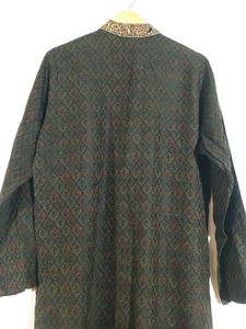Black Embroidred kutha (Men&#39;s)