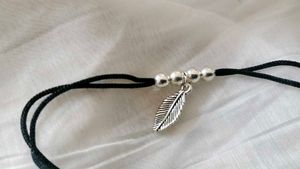 Black Anklets For Single Leg