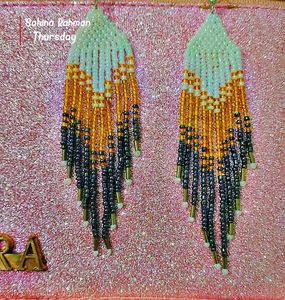 New Stylist Glass Beaded Earrings