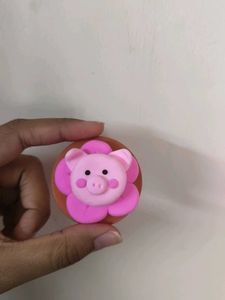 Set of Animal Clay Magnets (4 Pcs)