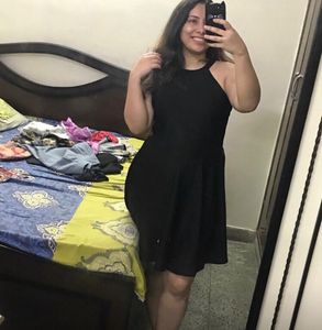 Black Halter Neck Dress