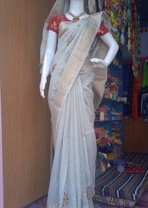 Jari Border Saree