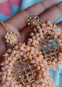 Earrings &amp; Maang Tikka Set