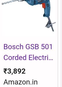 Bosch GSB 501 Impact Drill - Professional Grade