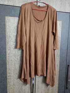 Stylish Brown 🟤 Tunic Top