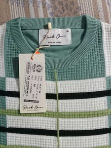 Stylish Striped Knitted Sweater