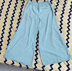 Mint Green Casual Pants