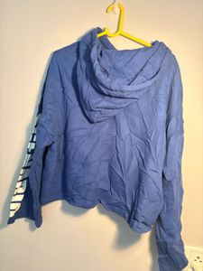 Blue women hoodie