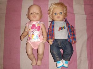 Two Cute Dolls