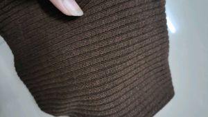 H&amp;M Brown Halter neck top