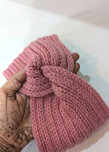 Pretty Pink Winter Headband