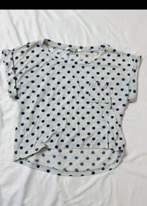 Polka Dot Crop Top