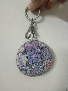 Aesthetic Mirror Key Chain