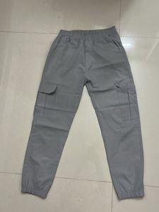 Gray Cargo Pants