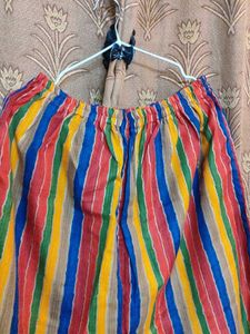 striped co-rd set