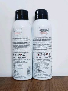 He Respect Perfume Body Spray Pack Of 2