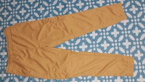 Mustard Cargo Style Pants