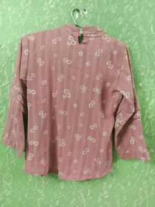 Pink Floral Top