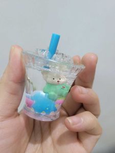 Cute Bear Keychain Gel Based