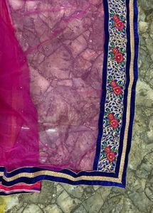 A Saree Cum Lengha