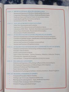 Physical Education Textbook - Class 11