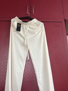 White Casual Pants
