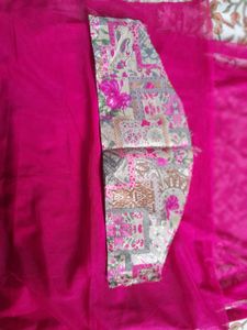 Beautiful Indo Western Gown With Skirt