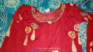 Beautiful Mirror Kurti With New Leggings
