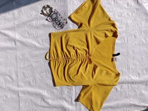 H&amp;m Ruched Top