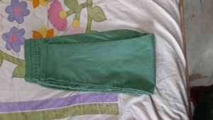Elasticated Green Pant