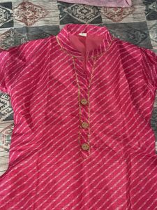 Very Beautiful Long Kota Doria Kurta
