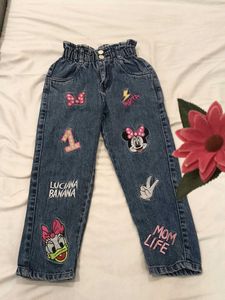 Cute Denim Jeans with Patches