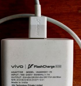 Vivo 44w Original Fast Charger