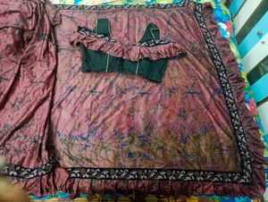 Elegant Designer Complete Saree with Blouse