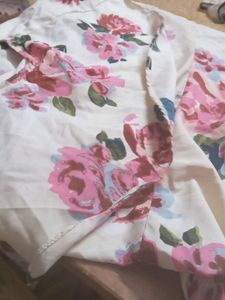 CREAM FLORAL DRESS