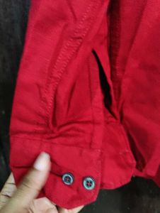 Maroon Casual Shirt