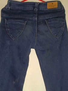 Dark Blue Denim Jeans