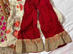 party wear dress dupatta pants set