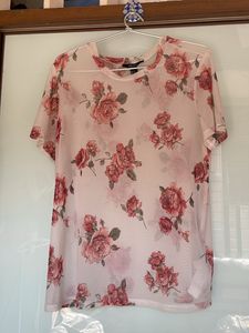 Original Forever 21 Printed White Top