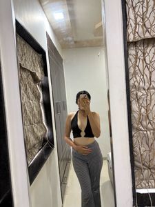 Black Halter Top