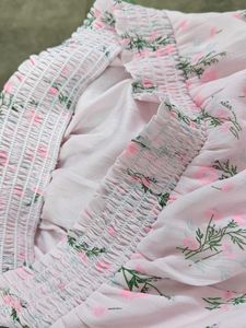 Floral Ruffle Top