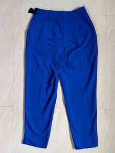 Imported Blue Cropped Trousers