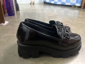 Stylish Black Chunky Loafers