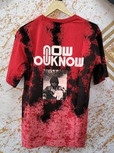 Red Graphic Print T-Shirt