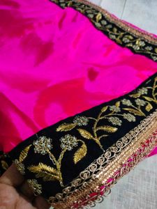 Elegant Pink Saree