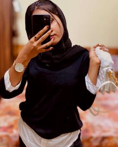 Black &#39;Simple is Good&#39; Layered Top