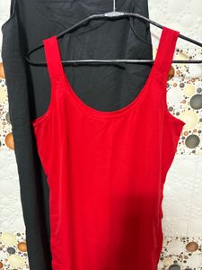 Long kurti festive dress combo